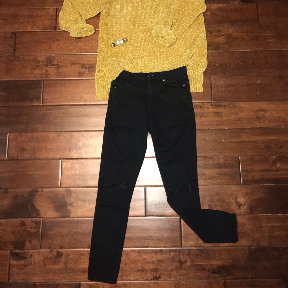 Topshop black jeans